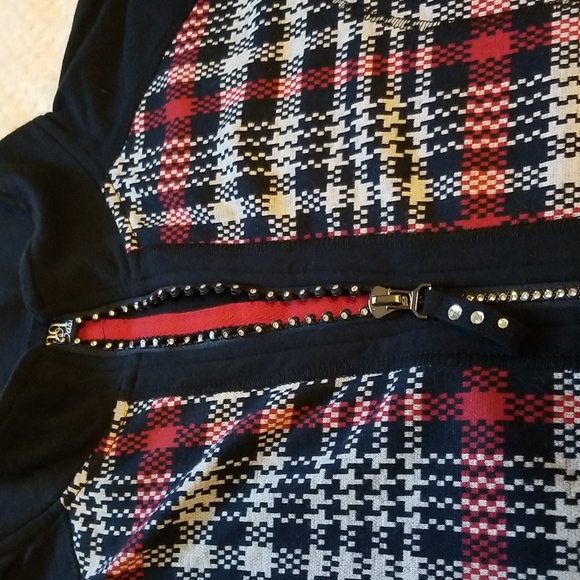 Women's diamond zipper jacket - Picture 3 of 6